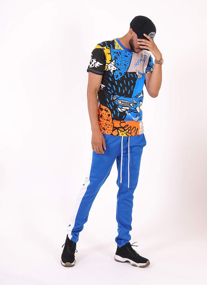 brand Mens Hipster Hip-Hop Premium Tee - Stylish 80'S Classic Retro Print T-Shirt
